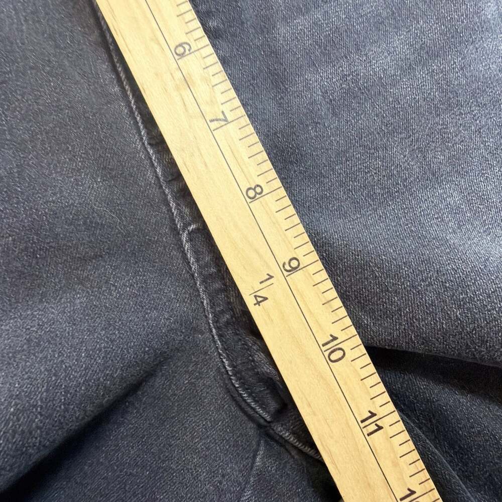 SPANX Ankle Straight Leg Jeans Black Pull On Tall Size M Small 20355T W30”/L29” - Picture 6 of 10